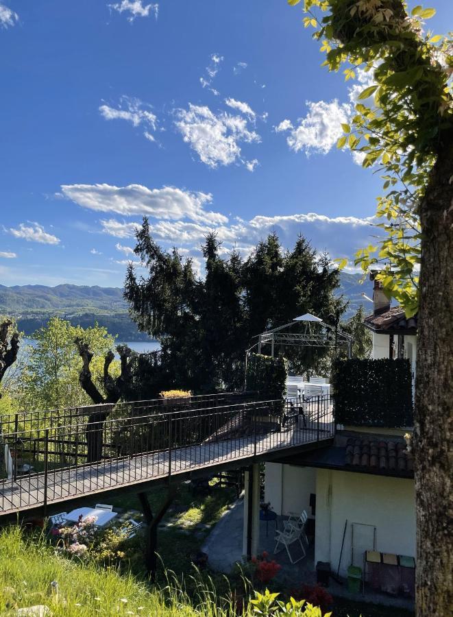 Terrazza Sul Lago Ameno Exteriér fotografie